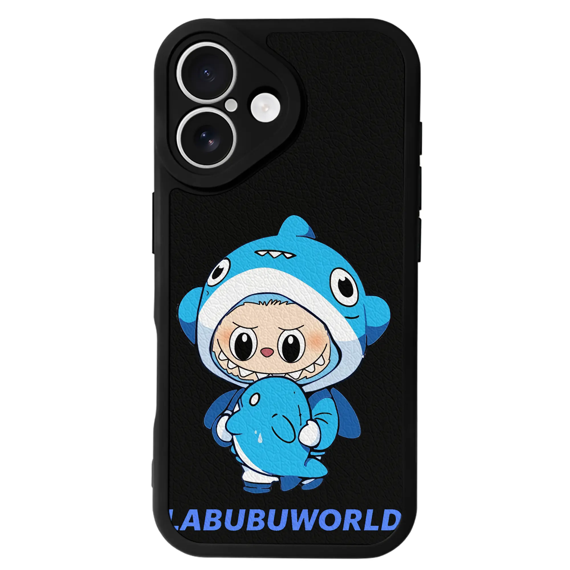 ラブブ グッズ ラブブ - IPhone 16シリーズ対応 ・ シリコンスマホケース ・ レザー調 ・ 高精度フィット ・ 耐衝撃 ・ ワイヤレス充電対応 ・ 精密カット